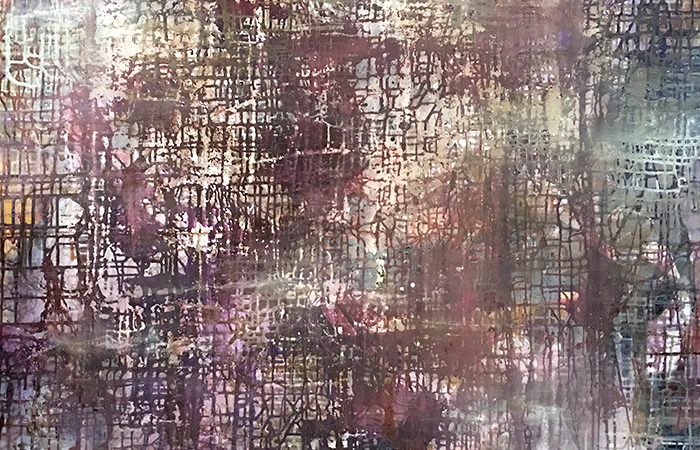 Song of the Weaver - Abstract Art Paintings by Judy Wood NZ Artist