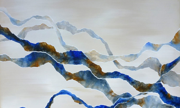 Abstract Art Ribbons 2 NZ Artist