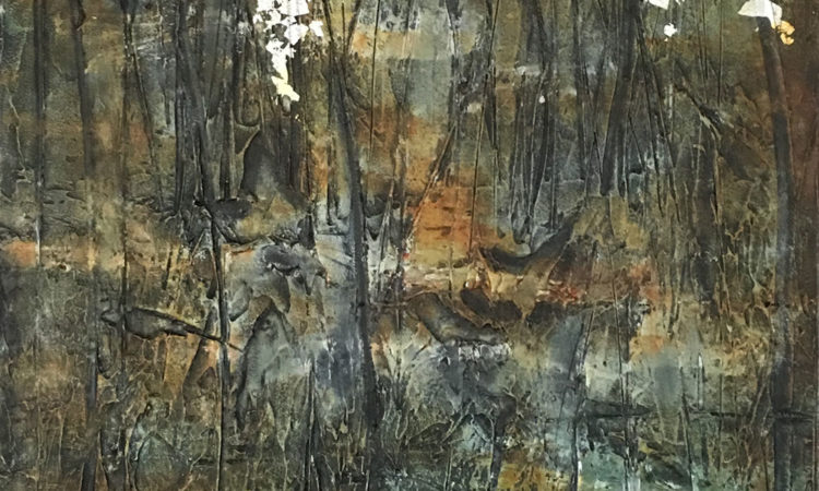 Silver Earth contemporary landscape NZ art